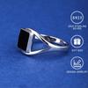 Anillos Cuadrados Negros de Plata de Ley 925 de Moda para Mujer Anillo de Dedo Diario para Fiesta Joyería Fina Regalo