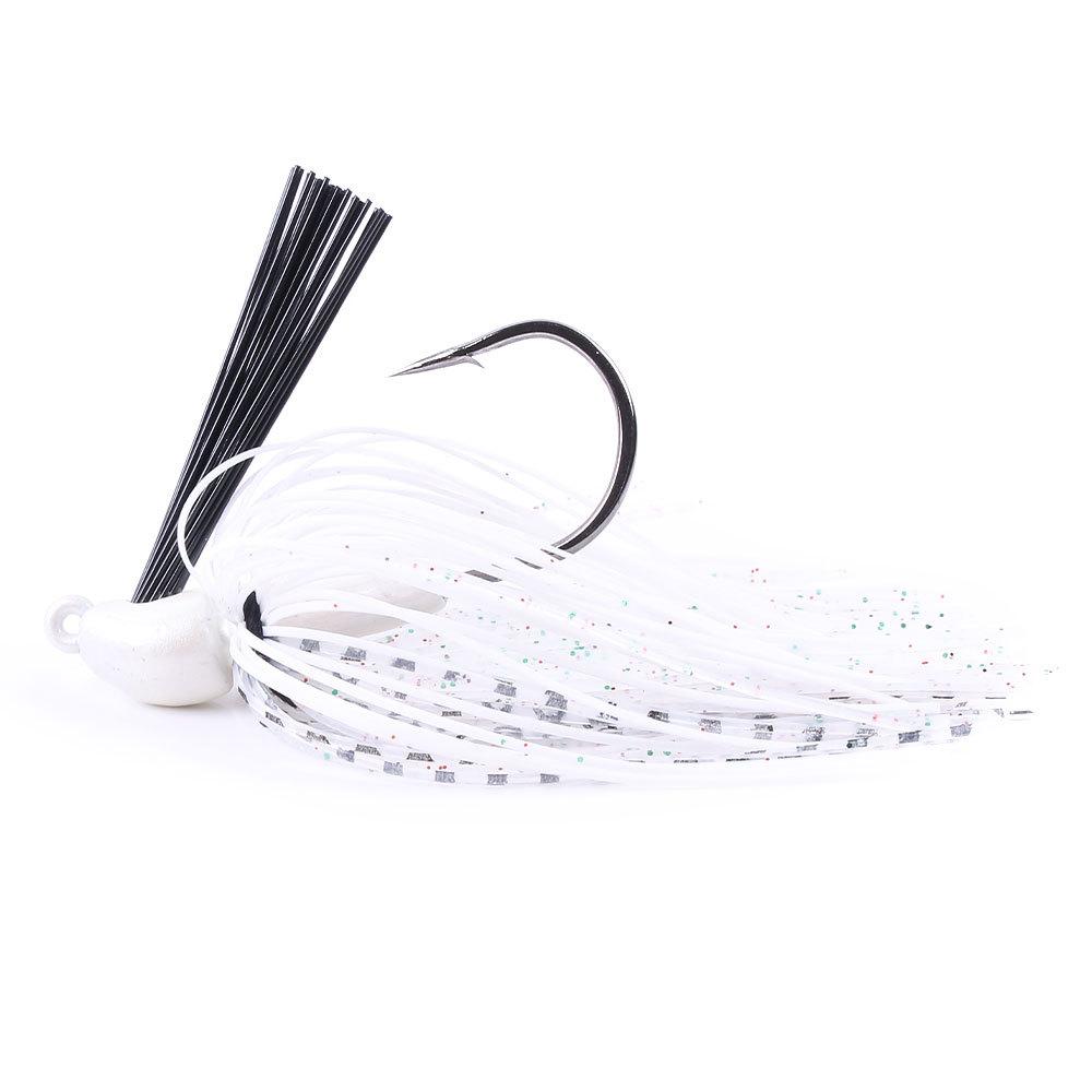 1PC Fishing Lure 10g Head Metal Bait With Rubber Skirt Artificial Wobbler Buzzbait Jigging Lure Spinner Bait Fishing Stuff
