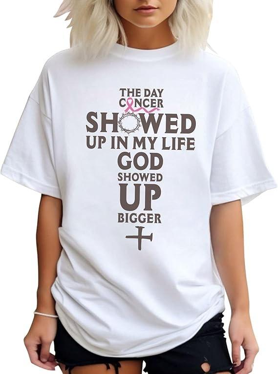 Breast Cancer T-–Pink Ribbon T-s for Women–Breast Cancer Aweness T-Shi Unisex T-Shirt S