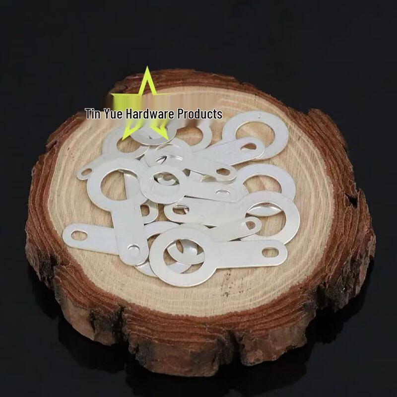 OIMG Copper Silver-Plated Round Welding Terminal Lugs