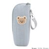 Lovely Cartoon Cotton Insulated Milk Bottle Bag For Baby Feeding Travelling