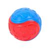 Dog Squeaky Ball Toy, Color Print -Shaped Ball for Small Dogs and