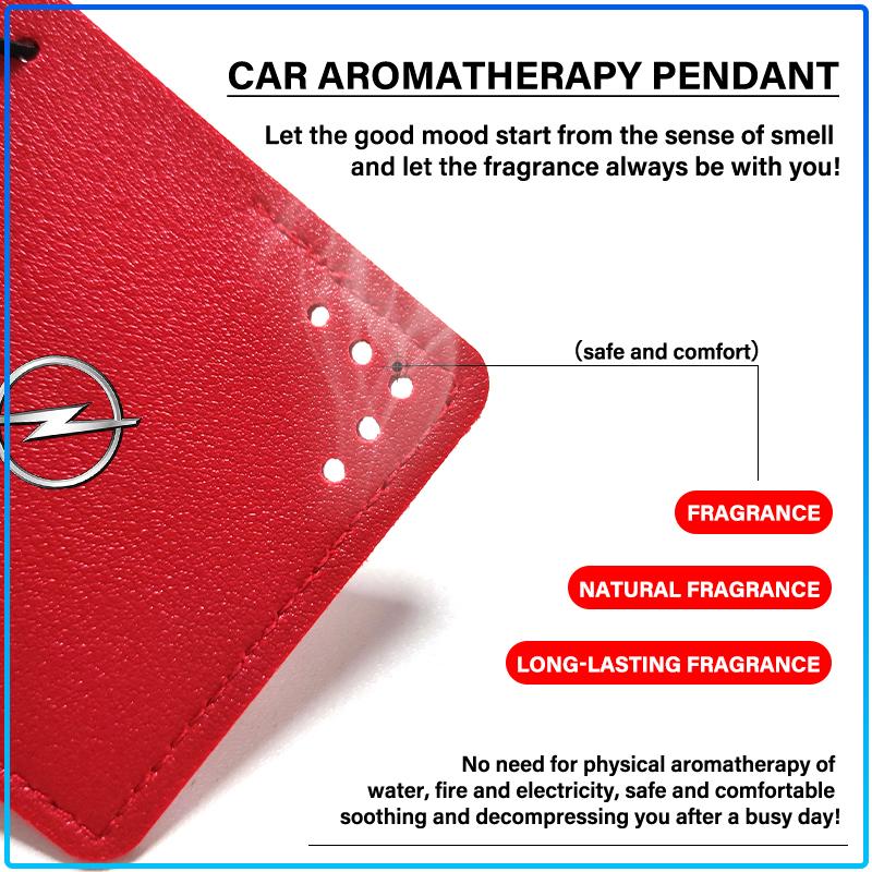 1Pcs Emblem Car Interior Pendant Aromatherapy Room Deodorant Sachet For Opel Crosa D Astra H Insignia Astra J Zafira B Mokkaastra Vivaro Astra G