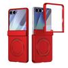 360 Rotating Skin Friendly Matte Magnetic Case For Samsung Galaxy Z Flip 7 8 6 5 Flip8 Stand Cover With Glass Screen Protector