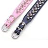 Punk Style Anti-Bite PU Leather Pet Collar with Rivets for Cats and Dogs