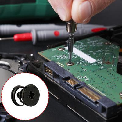 100pcs Practical Carbon Steel Spring Screws for GPU Backplate and Heatsink with Enhances Cooling Easy Installion Designs