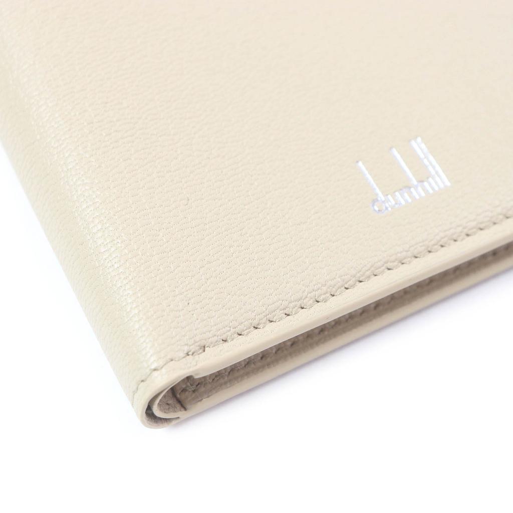 Pristine Dunhill Bifold Wallet Duke Billfold light beige leather mens Used