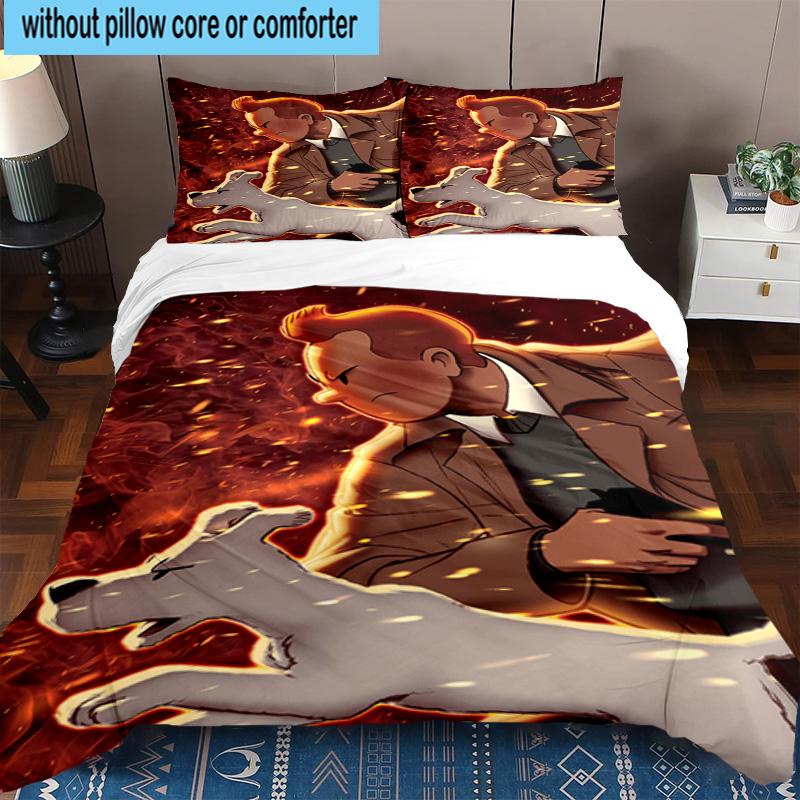 3PCS Adventure In The City 3pcs Bedding,Including 3PCS Duvet Cover And 2pcs Pillowcases Perfect for Christmas,Ideal for Bedroom, Dormitory