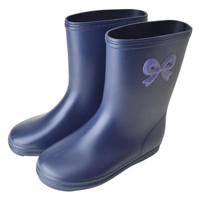 1115508 POMPKINS Botas de Lluvia con Parche de Lazo (Con, 19cm)