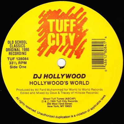 12-Zoll Schallplatte DJ HOLLYWOOD - Hollywood's World / Smoking Jumbos TUF128084 Tuff City 1995 US Rap & Hip-Hop/R&B Gebraucht