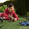 Mattel Jurassic World Big Action! Chilantaisaurus Dinosaur Figure for Kids, Ages 4 and Up, Gray, JGB95, Approx. 14.5" (34.3cm)