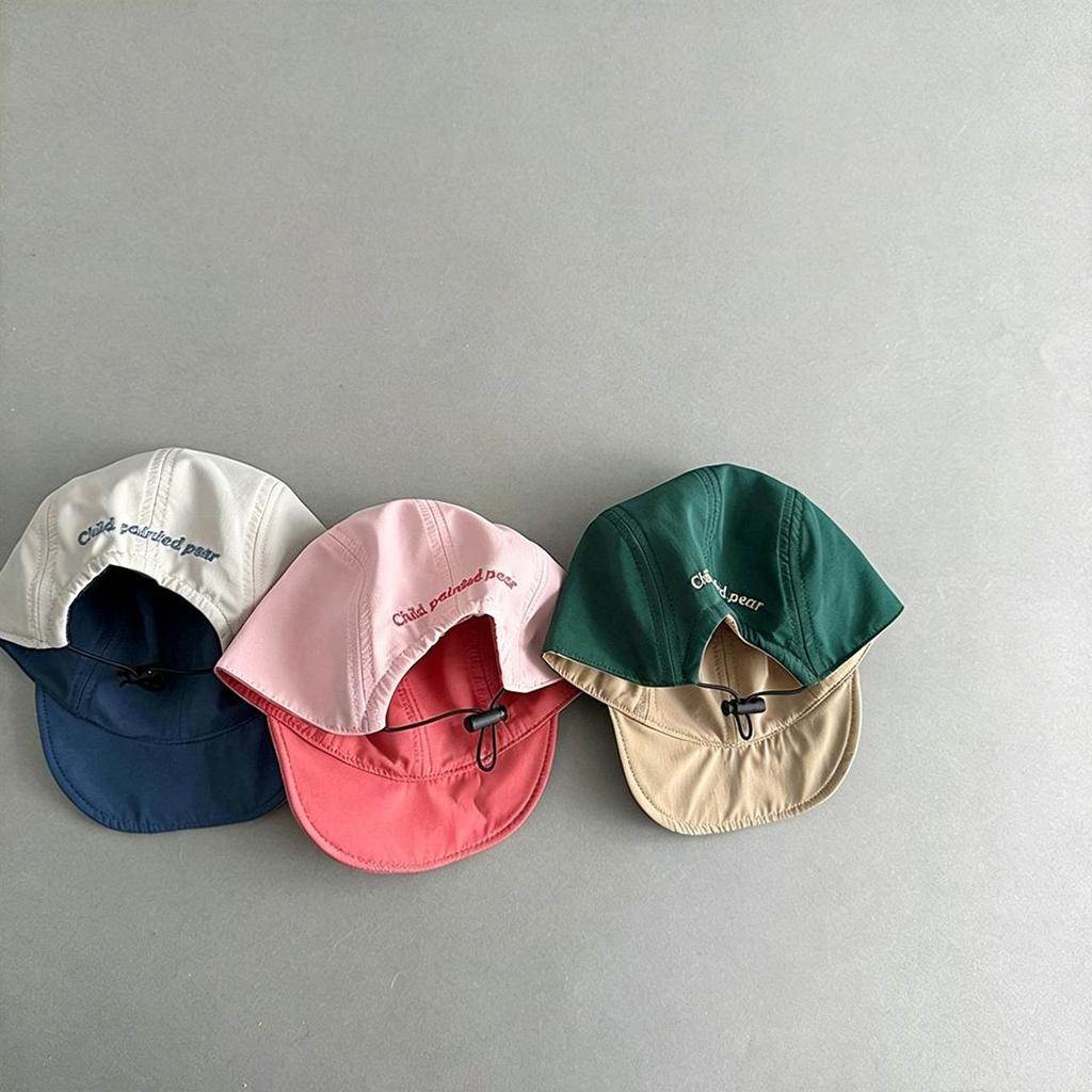 Double-sided Baby Baseball Cap Summer Quick-drying Kids Sun Hat Breathable Soft Thin Brim Hip-hop Toddler Visor Hats