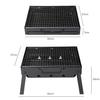 MINI PORTABLE CHARCOAL GRILL SUITCASE STYLE