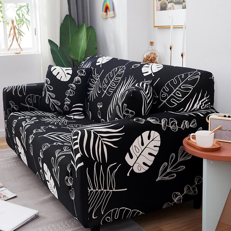 Stretch Couch Cover All-Inclusive Sofa Slipcovers For Kids Pets Washable Universal Furniture Protector With Elastic Bottom