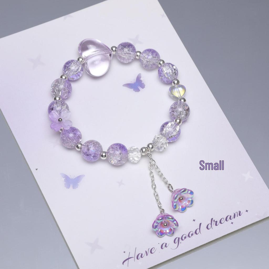 Mori Style Starry Sky Crystal Butterfly Bracelet - Elegant, Versatile Fairy Design for Women and Best Friends