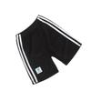 Unisex Sommer-Sportshorts für Kinder mit Seitenstreifen, Leichte Freizeit-Bermudas für Kleinkinder und kleine Kinder