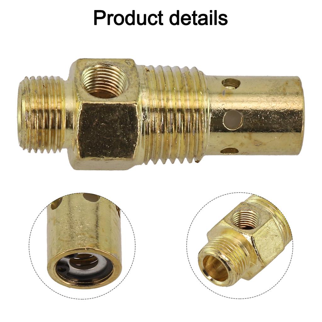 G1/2 Compression Thread Air Compressor Valve Connected To Air Compressor 20.5mm Compressor Line Input NPT Pipe Thread
