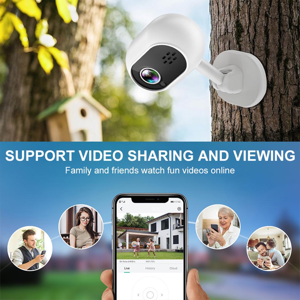 Wireless Clear Security Camera Home With Ease 1080P WIFI Security Camera Surveillance Camera