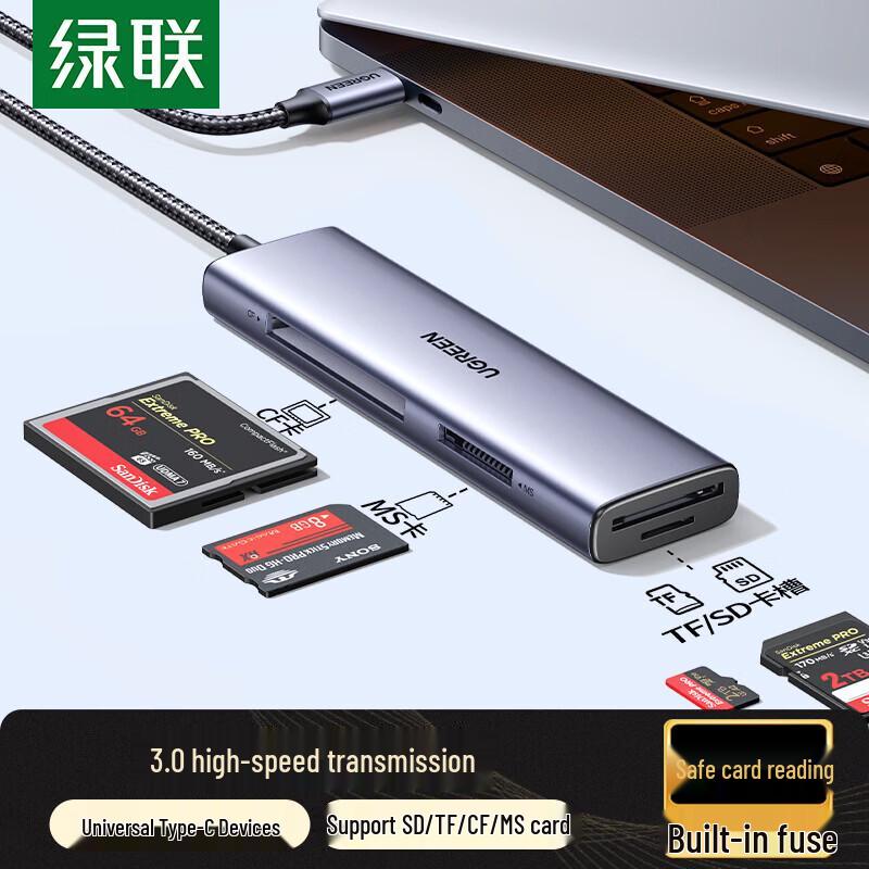UGREEN Type-C Multi-Card Reader Hub