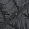Fila Einfarbige Kapuzen-Steppjacke Lässig Leicht Daunenjacke Herren Oberbekleidung Schwarz F11M348912F-BK