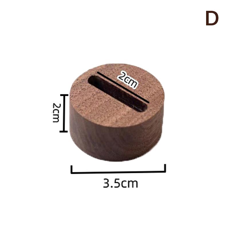 

Wood Round/Square/Heart Single/Double Slot Ring Display Rack Organizer Holder Jewelry Display Stand Ring Counter Windows Display as the picture