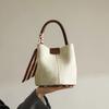 Vegetable Basket Bag, Commuting Handbag, Fashionable Bucket Bag, Elegant and High-end Mom Bag