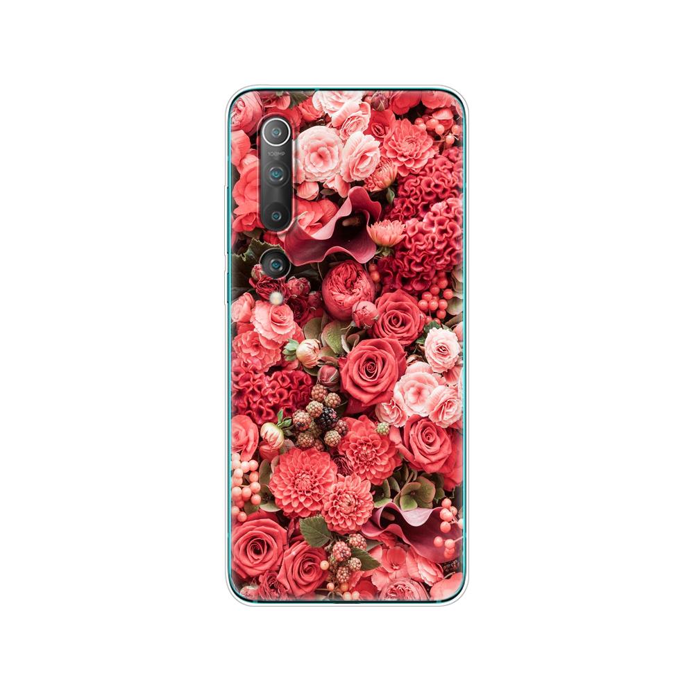Silicon Case For Xiaomi Mi 10 Case Soft TPU Back Phone Cover For Xiaomi Mi 10 Pro Mi10 Etui 6.67" Full Protection Coque Bumper