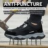 Composite Toe Electrical Insulation 6Kv Men Labor Protection Shoes Anti Smashing Anti Piercing Work Safety Boots Sneakers