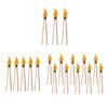 3/5/10PCS 3V LED Flame Effect Light Bulb 2200K Diode Flash Candles Flame LED Filament for Birthday Party Decoration