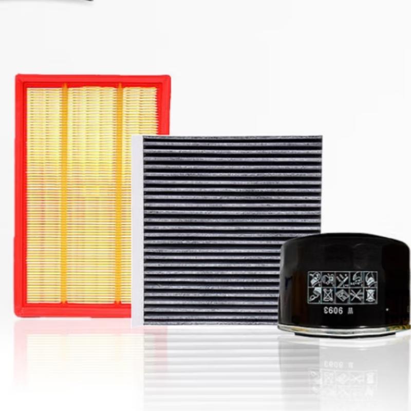 Vehicle Engine & Cabin Three-Filter Maintenance Kit Kit