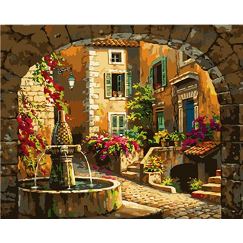 Diy 5d Diamond Painting Scenery City New Arrival Architecture Landscape Diamond Mosaic Sale Home Decor
