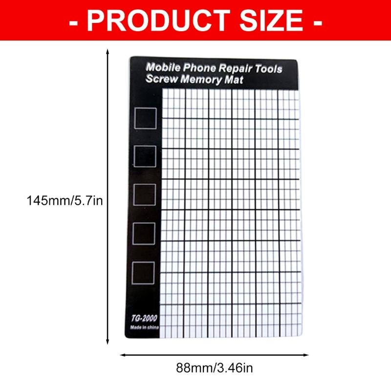 Lightweight Magnetic Memory Board With Sturdy Design Screw Positioning Magnetic Pad For Tool Organization
