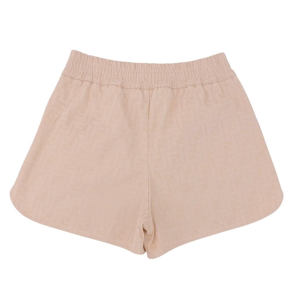 Fendi Excellent Condition FF All-over Print Shorts, Women's, Pink, Size 38, FLP761 AK6C Bottoms 38 PinkUsed
