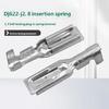 100Pcs Female Quick Connection Terminals 2.8Mm Corrosion Resistant High Conductivity for DIY Automotive Wiring Projects