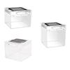 Reptile Terrarium Container Ventilation Clear Breeding Box Habitat for Jumping Lizards Scorpions Iguana Bearded Dragon
