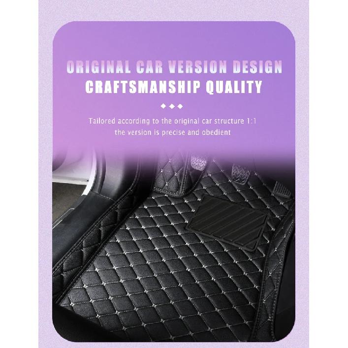 Durable Car Floor Mats Trunk Liner For BYD Yuan Atto 3 EV Pro Plus 2016-2025 Anti Slip Dustproof Full Surround Car Pads Full Set