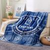 1PC Everton F.C Patterned Flannel Blanket Suitable For All Seasons for Home Decor Warmth and Comfort Gifts Holiday Present