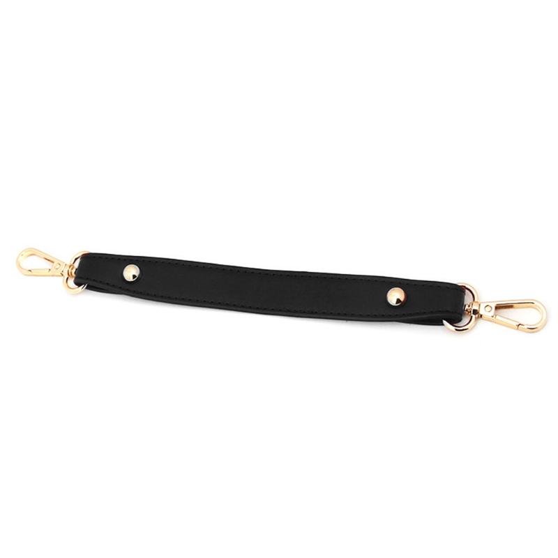 Correas de Cuero PU para Bolso Asa de Bolso Reemplazo Correa Corta de Bolso 27 cm de Longitud 1.3 cm de Ancho con Hebillas de Aleación de Zinc