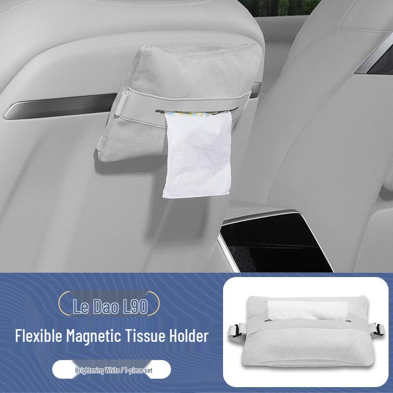 

Compatible Magnetic Suction & Non-Suction Center Console for Lando L90/L60 - Car Interior Tissue Box Holder