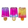 DYS Gradient Color Ice Stick Squeeze Toy Stress Relief Simulation Cream Lolly Sensory Hand Exercise Relaxation Tool Summer Party Gift