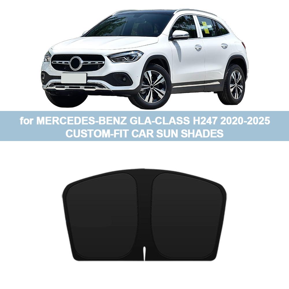 Dla MERCEDES-BENZ GLA GLB GLC GLE GLK GLS GL 2008-2025 Składana odblaskowa osłona przeciwsłoneczna na przednią szybę samochodu Osłony okienne Wnętrze samochodu