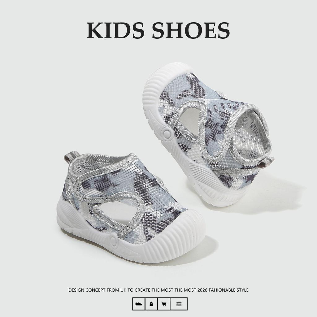 Baby Walking Shoes Breathable Summer Soft Soled Mesh Shoes for Boys and Girls Baby Sandals Child Non-slip Floor Shoes