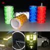 Light Reflective Sticker Waterproof Car Adhesive Tape Honeycomb Texture for RV Camper Car Exterior Accessories Reflector Parts