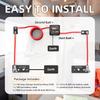 Smart Dual battery Isolator Kit with / Without LED Voltage Display 12V 140 Amp Waterproof VSR Car Sensitive Relay Kit For Car RV