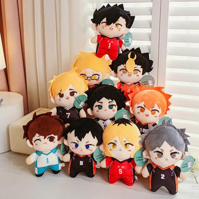 1 szt. 26 cm Anime Haikyuu Seria Pluszowe Zabawki Kreskówka Hinata Shoyo Tobio Kageyama Kei Tsukishima Wypchane Lalki Kolekcja dla Fanów Prezent