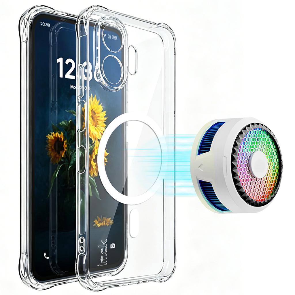 Per Custodia Telefono TCL NXTPAPER 70 Pro 5G IMAK Custodia Morbida Magnetica Resistente agli Urti