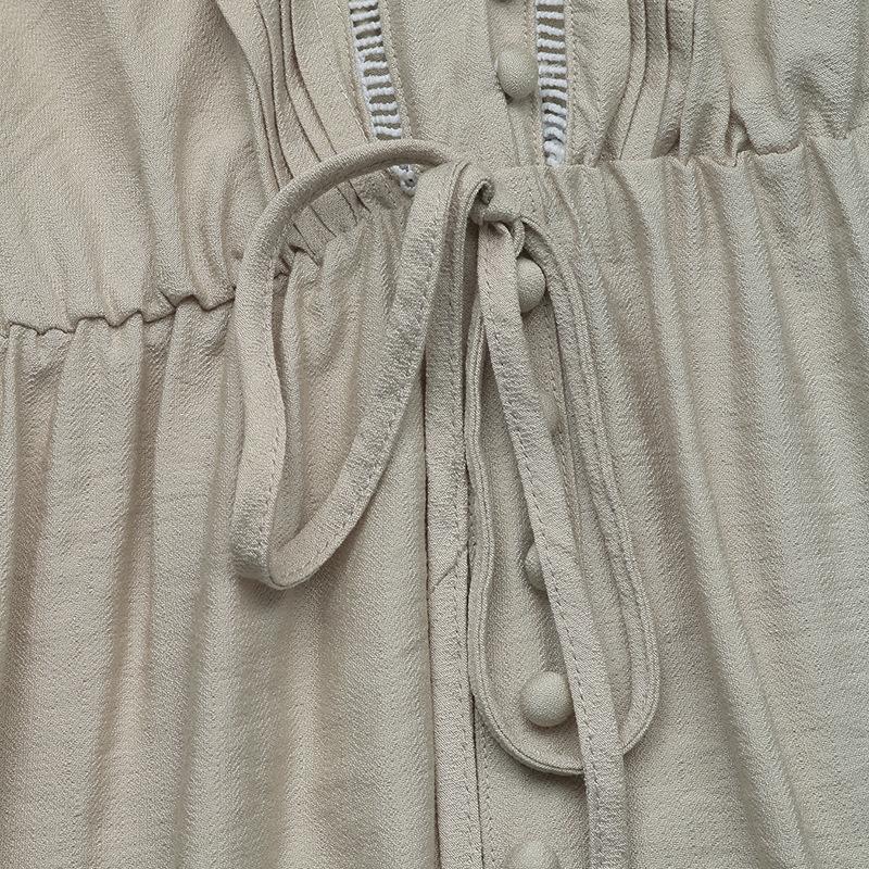 Women's Summer V-neck Comfortable Loose Sleeveless Vest Dress