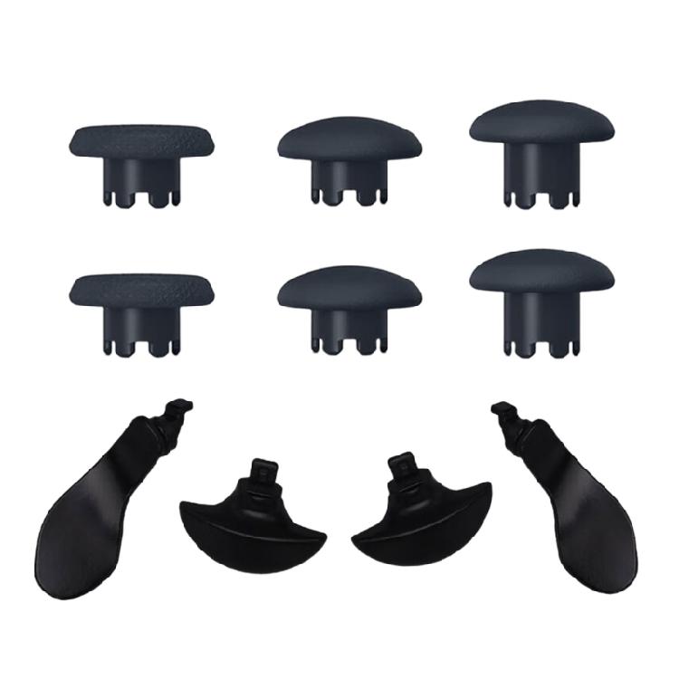 Controller Analog Joystick Replacement Metal Thumbsticks Back Paddles for Controller Analog Joystick Triggers Buttons чёрный