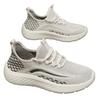 Men's Breathable Thin Fly Woven Mesh Running Sports Shoes Lightweight Soft Sole Casual Travel Large Size