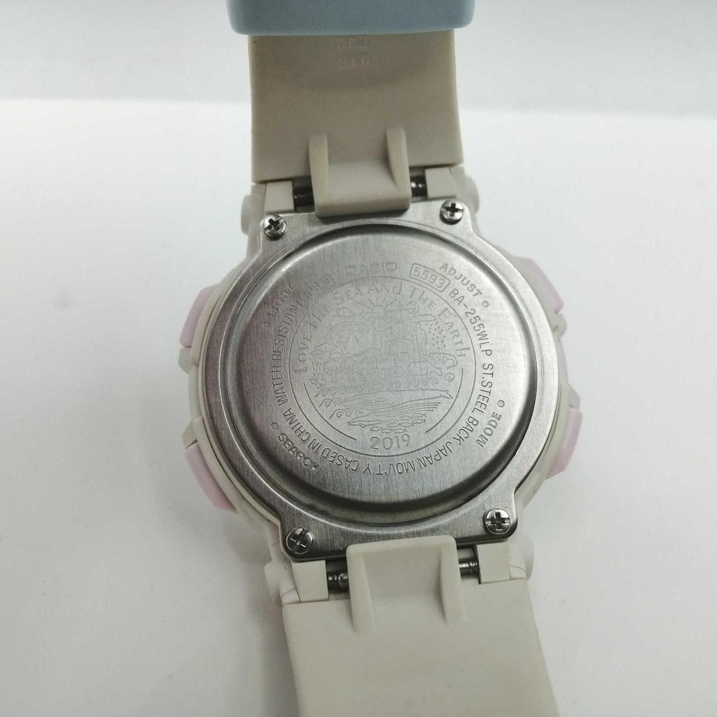 Used CASIO BABY-G BA-255WLP Digital-Analog Watch